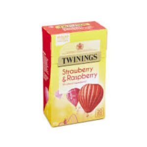 TWININGS STRAWBERRY & RASPBERRY 40G
