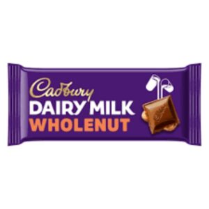 CADBURY DAIRY MILK WHOLENUT 120G