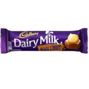 CADBURY DAIRY MILK WHOLENUT 45G