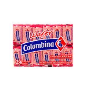COLOMBIA WAFER STRAWBERRY SMALL