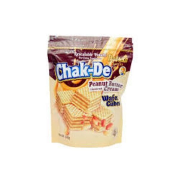CHAK-DE PEANUT BUTTER WAFER CUBES 150G