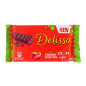 DELISSO STRAWBERRY WAFERS 40G