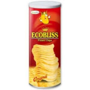 ECOBLISS POATO CHIPS SOUR CREAM & ONION 160G