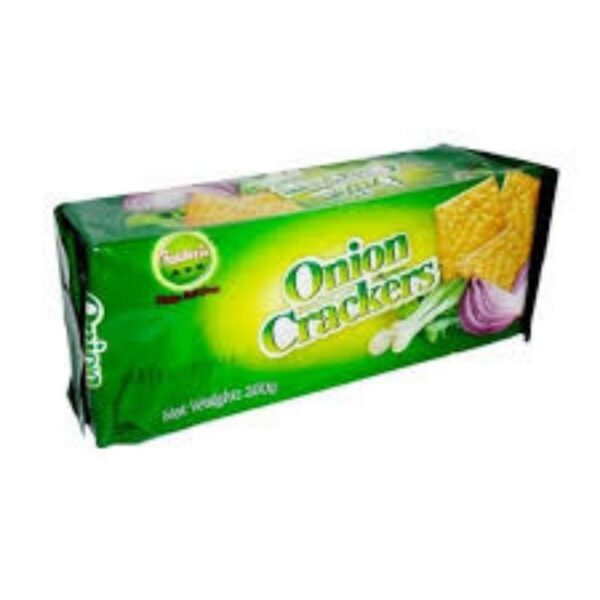 FAURECIA ONION CRACKERS 100G