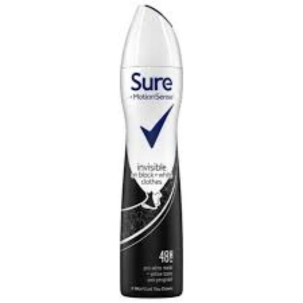 SURE INVISIBLE SPRAY 250ML