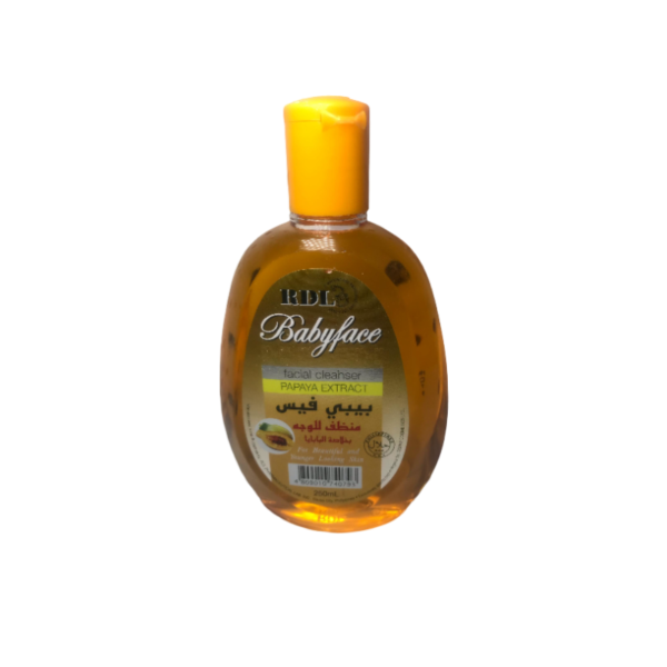 RDL BABYFACE FACIAL CLEANSER 250ML PAPAYA