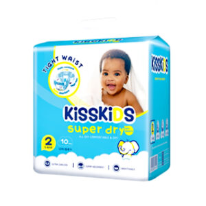 KISSKIDS SIZE 2 MINI 3-6KG 10PCS