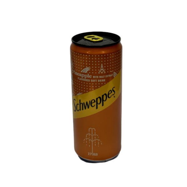 CAN SCHWEPPES PINEAPPLE 33CL